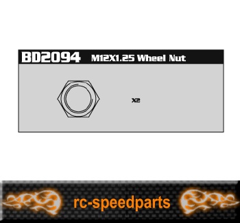BD2094 - 12x1,25mm Wheel Nut