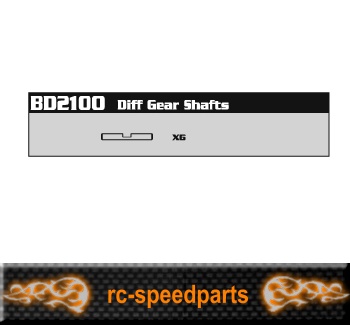 BD2100 - Diff Gear Shafts