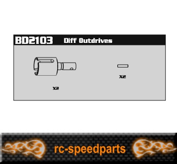 BD2103 - Diff Outdrives