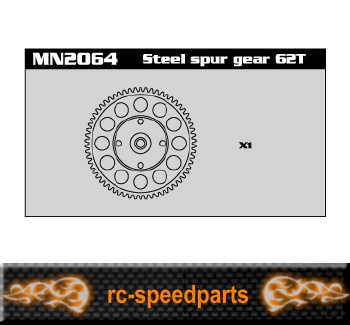 MN2064 - Steel Spur Gear 62T