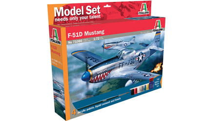 Artikel-Bild-510071086 - F-51D Mustang Modelsatz Set