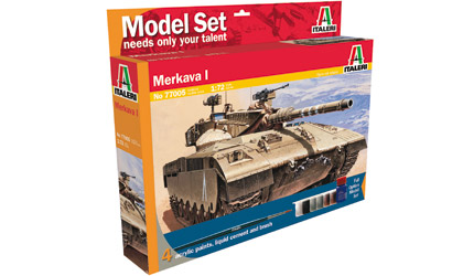 Artikel-Bild-510077005 - Isr. KPz MBT Merkawa I Modellsatz Set