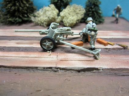 Diorama 1:72 Pak.38 (handgebaut)