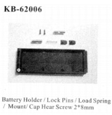 KB-62006 - Battery Holder + Lock Pins