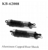 KB-62008 - Aluminium Capped Rear Shock 2 Stck