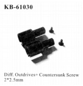 KB-61030 - Differentialausgänge + Schrauben