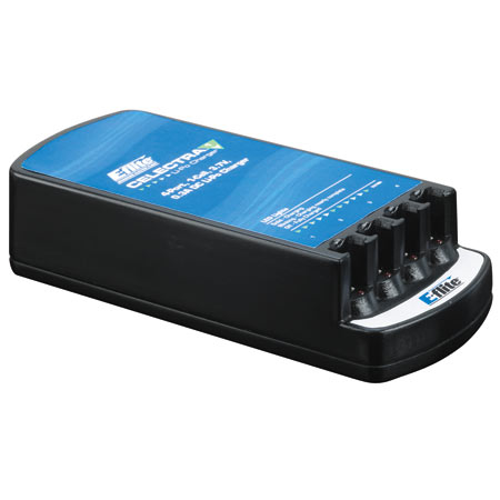 Artikel-Bild-EFLC1004 - Celectra 4-Port 1S 3.7V 0.3A DC Li-Po Charger