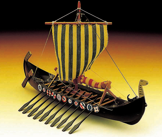 Artikel-Bild-5501307 - Viking Long Boat 25cm