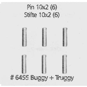 6455 - Stifte 10x2 (6 Stck)