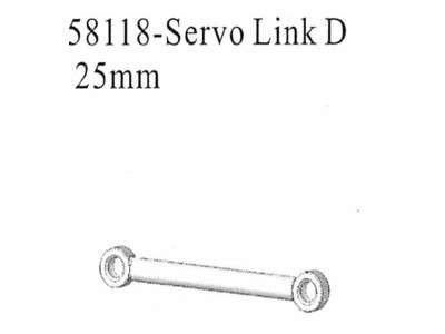 58118 - Servo Link D 25mm