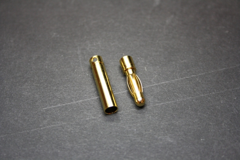 SLSG4 - 1 Paar Goldkontakt 4mm Lamelle