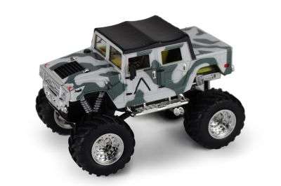Artikel-Bild-22036trn - RC Monstertruck Mini Hummer mit LED-Licht