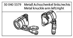 405379 - Metall-Achsschenkel l+r