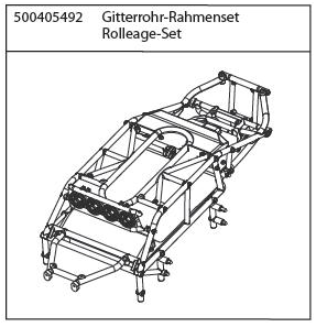 405492 - Gitterrohr-Rahmenset