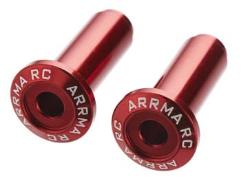 AR320186 - Wheelie Bar-Achse Alu rot