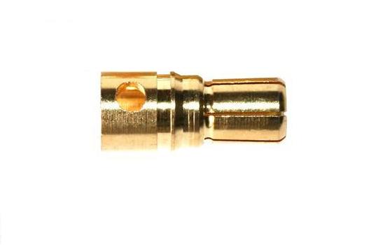 Artikel-Bild-HRC9006M - Goldkontakt 6mm Stecker