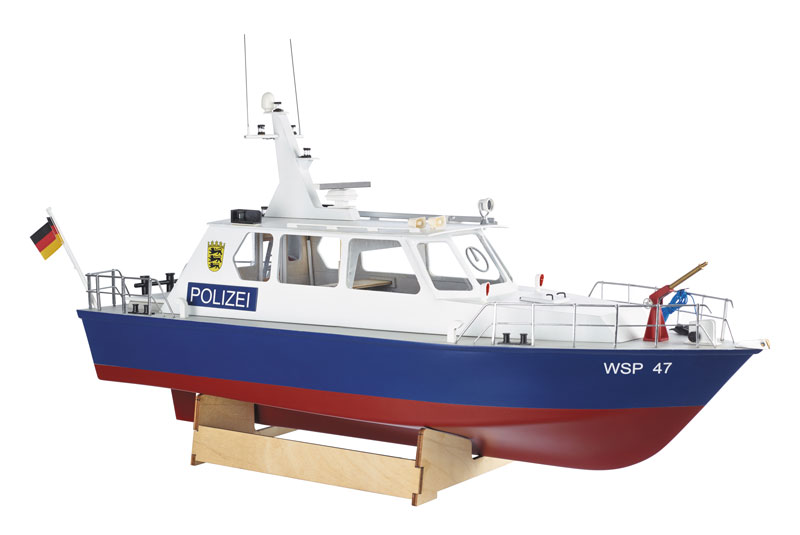 Artikel-Bild-20360 Krick Polizeiboot WSP47 Bausatz