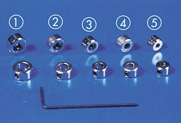 Artikel-Bild-50495 Stellringe 4mm 5 Stück