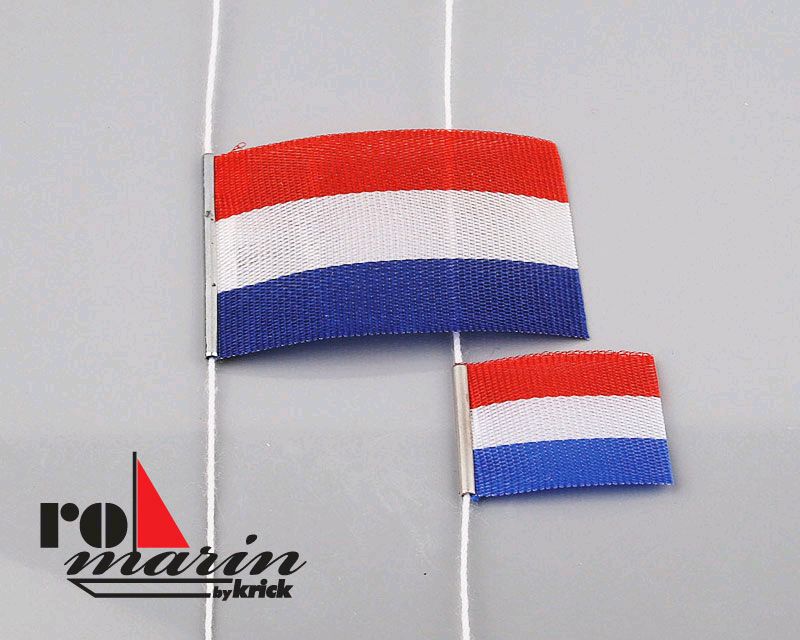 ro1368 Flagge Niederlande 2 Stück 25x40mm + 15x25mm