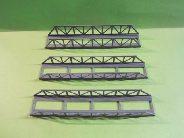 Kastenbrückenteile 2x150x17mm 1x150x22 Spur N