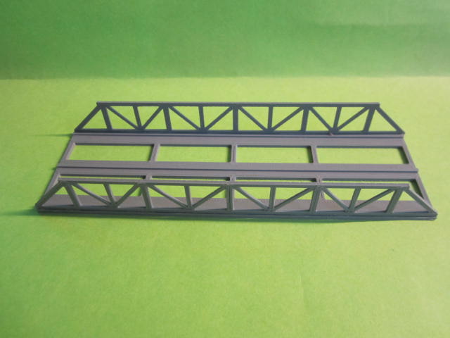 Kastenbrückenteil 2 gleisig 150x17mm Spur N