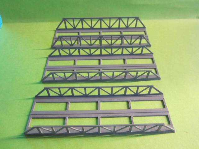 Artikel-Bild-Kastenbrückenteile 2 gleisig 2x150x17mm 1 x 150x22mm Spur N