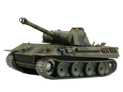 RC Panzer Panther BB Schuss, Rauch+Sound, Metallketten - 17882 - 111 - 1 - 2